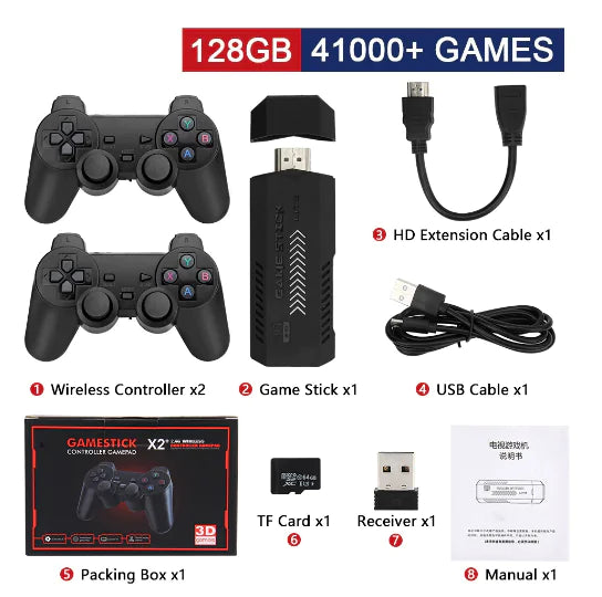 X2PLUS Portable TV Game Console